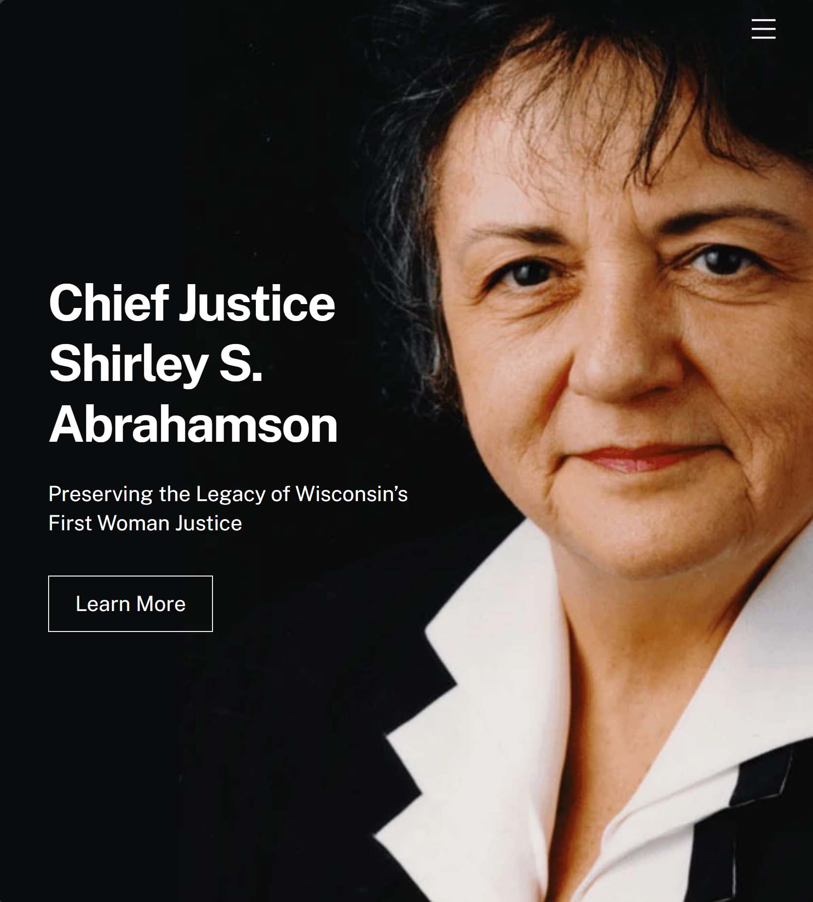Chief Justice Shirley S. Abrahamson
