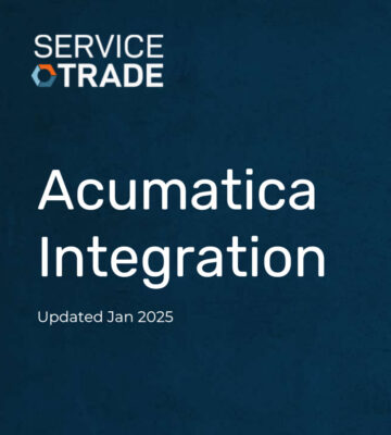 ServiceTrade Acumatica Integration